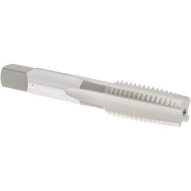 OSG Straight Flute Tap: 3/4-10 UNC, 4 Flutes, Taper, High Speed Steel, Bright/Uncoated 2 Thread Length, 4-1/4 OAL, Right Hand Thread, H3, Series 101/102 1124800 – 65249120