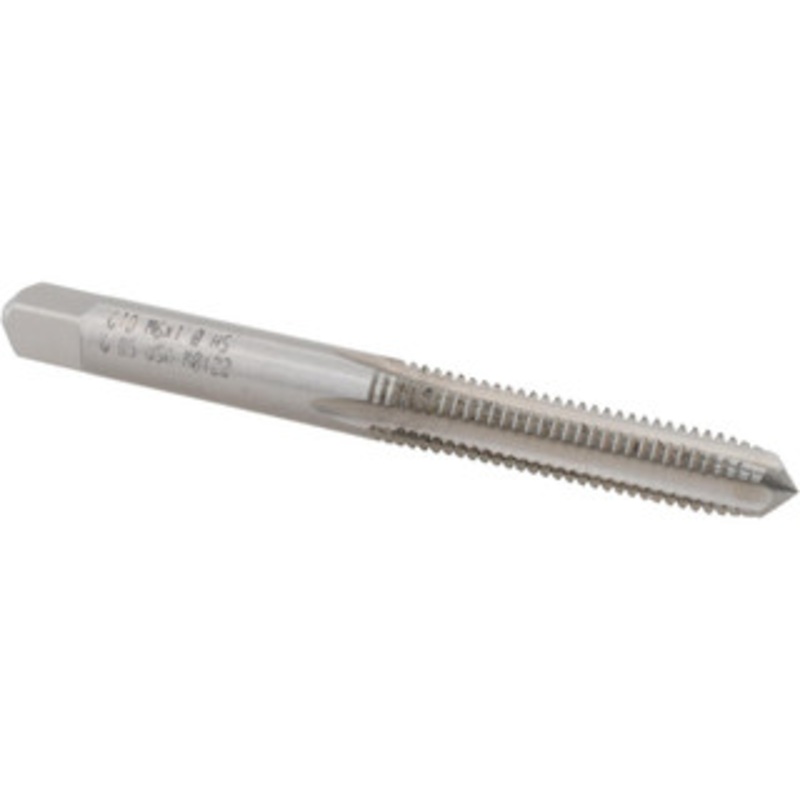 WIDIA Straight Flute Tap: M6x1 4 Flute, Plug Chamfer, HSS, Bright/Uncoated Finish 1 Thread Length, 2-1/2 OAL, D5, Series 5353 2749177 – 90934720