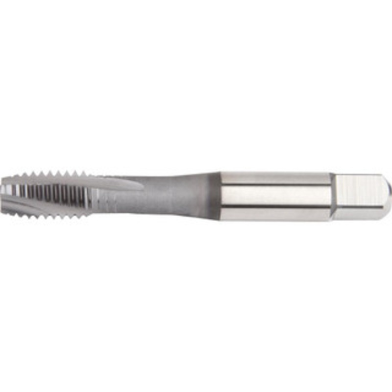 WIDIA Spiral Flute Tap: 3/8-16 UNC, 3 Flutes, Plug, 3B Class of Fit, Powdered Metal, Nitride/Oxide Coated 0.6 Thread Length, 2.94 OAL, Right Hand Thread, H3, Series GT92 5708227 – 12558573