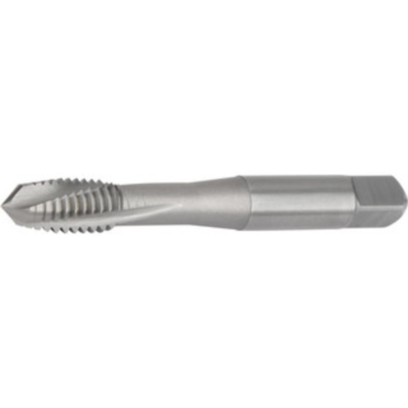WIDIA Spiral Flute Tap: 1/2-13 UNC, 3 Flutes, Plug, 3B Class of Fit, Powdered Metal, TiN/CrC/C Coated 0.77 Thread Length, 3.38 OAL, Right Hand Thread, H3, Series GT-Ti 5562999 – 97556666