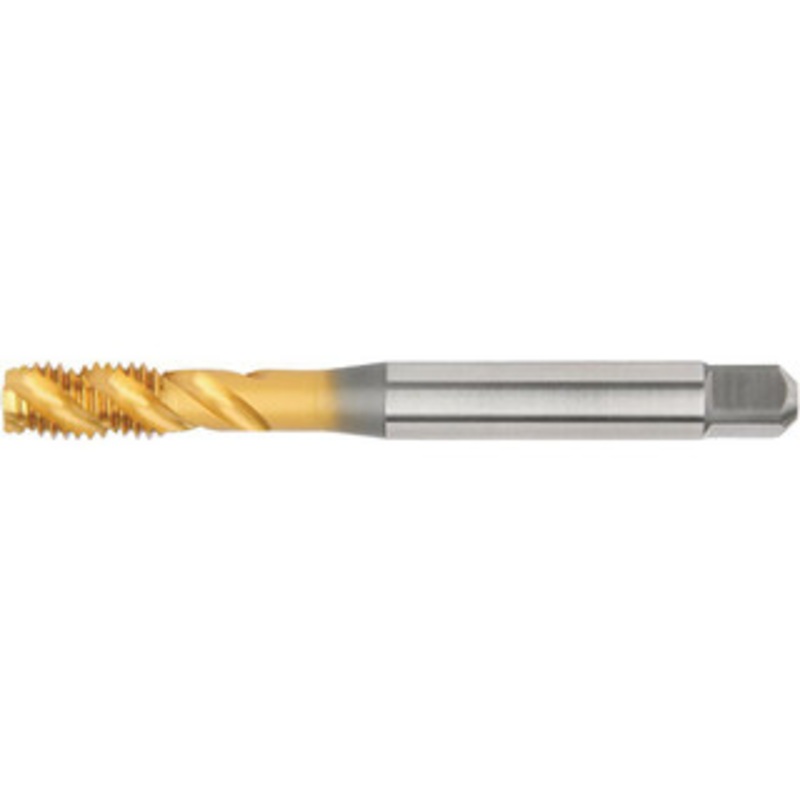 WIDIA Spiral Flute Tap: 1-8, UNC, 4 Flute, Modified Bottoming Chamfer, 2B Class of Fit, Cobalt, Oxide Finish 1.1800 Thread Length, 6.3000 OAL, Right Hand Flute, Right Hand Thread, H6, Series VTSFT-TC 6172933 – 97520795