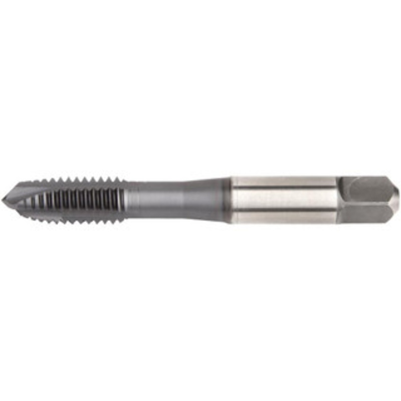 WIDIA Spiral Point Tap: 5/16-18 UNC, 3 Flutes, Plug Chamfer, H3 Class of Fit, High-Speed Steel-E, TiCN Coated 0.6900 Thread Length, 2.7200 OAL, Right Hand, H3, Series VT-SPO 5365932 – 90872243
