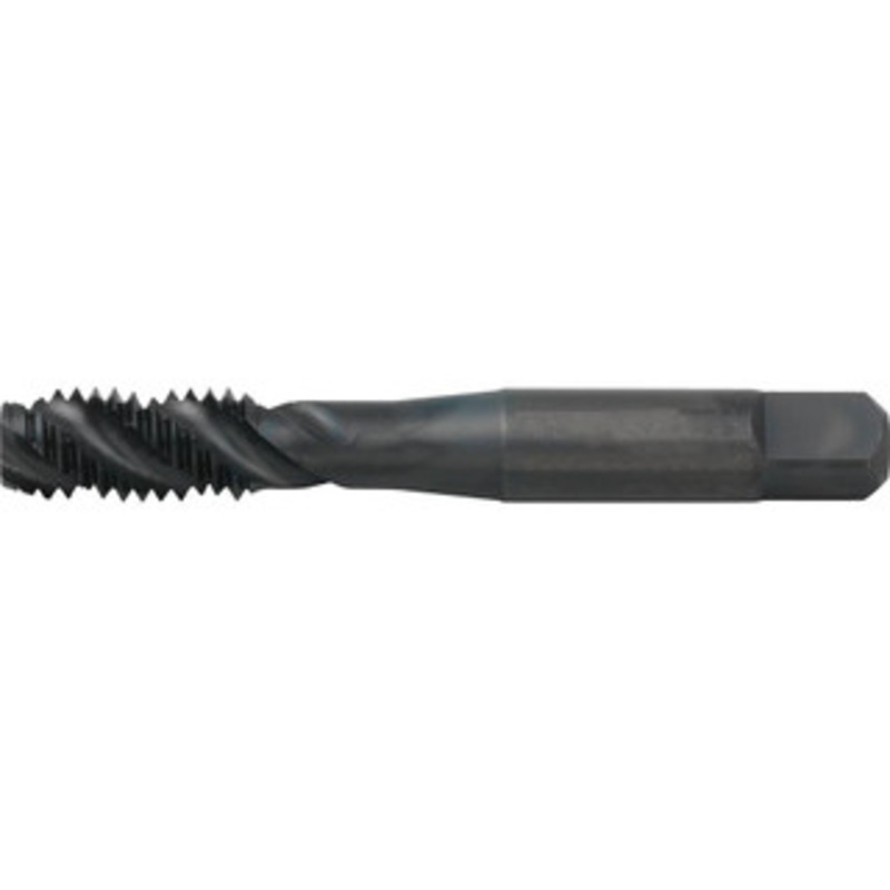 WIDIA Spiral Flute Tap: 1-8 UNC, 4 Flutes, Modified Bottoming, 3B Class of Fit, High Speed Steel, Oxide Coated 1-1/2 Thread Length, 5.13 OAL, Right Hand Thread, H5, Series VTSFT 5364726 – 97451934