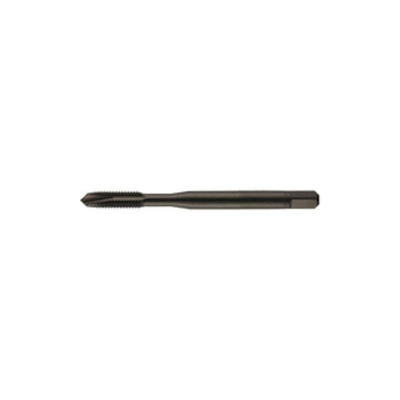 YAMAWA Spiral Point Tap: 1/4-28 UNF, 3 Flutes, 3 to 5P, 2B Class of Fit, Vanadium High Speed Steel, Oxide Coated 0.591 Thread Length, 2-1/2 OAL, Right Hand, H3, Series ZELX SS 382614 – 04909057