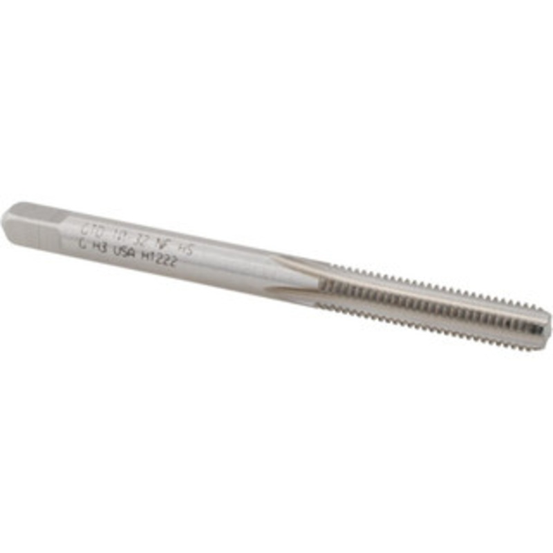 WIDIA Straight Flute Tap: #10-32 UNF, 4 Flute, Bottoming Chamfer, HSS, Bright/Uncoated Finish 7/8 Thread Length, 2-3/8 OAL, H3, Series 2305/5305 2748675 – 90934704