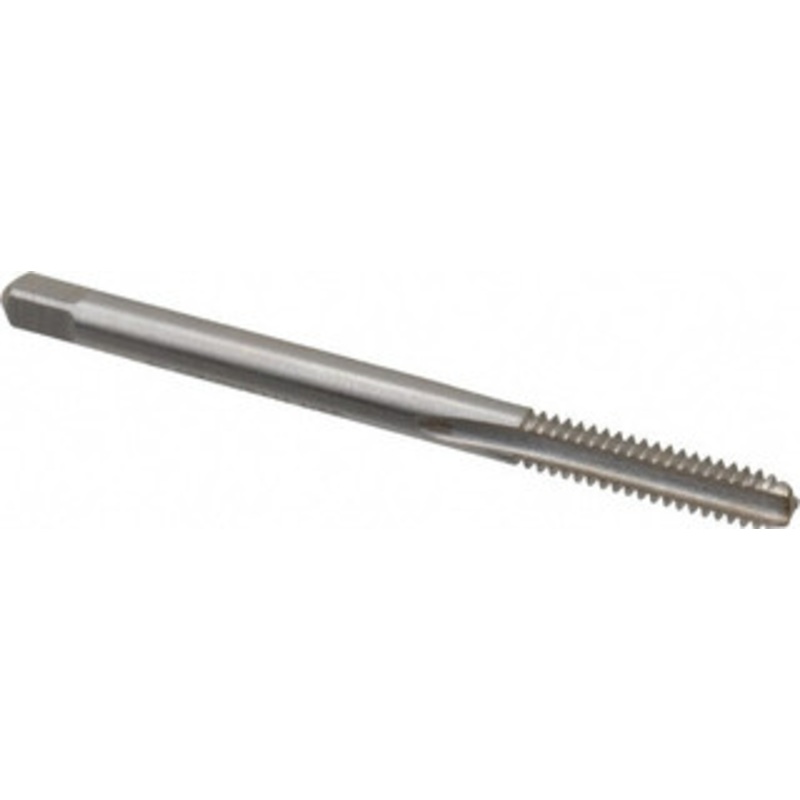 Value Collection #6-32 Bottoming LH 2B H3 Bright High Speed Steel 3-Flute Straight Flute Hand Tap 2 OAL, UNC JY4946331 – 04946331