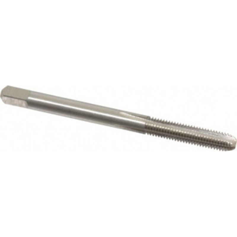 Value Collection #8-40 Bottoming RH 3B H2 Bright High Speed Steel 4-Flute Straight Flute Hand Tap 2-1/8 OAL, UNS JY4837415 – 04837415
