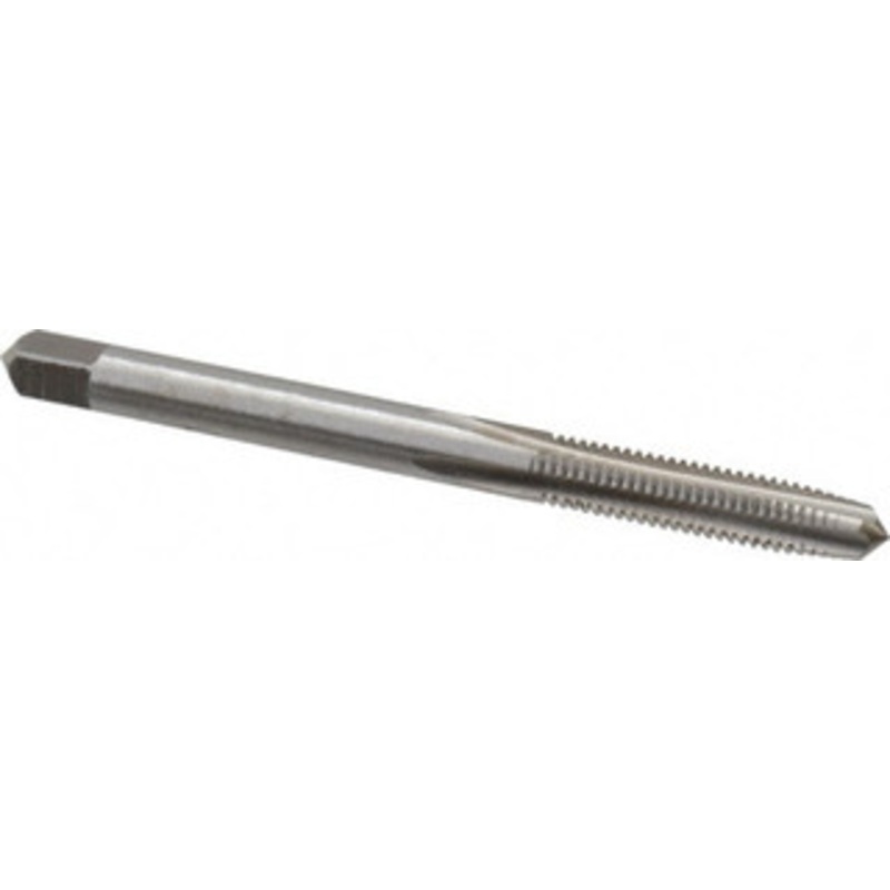 Value Collection #10-32 Taper RH 3B H2 Bright High Speed Steel 4-Flute Straight Flute Hand Tap 2-3/8 OAL, 7/8 Thread Length, UNF MSC-04428348 – 04428348