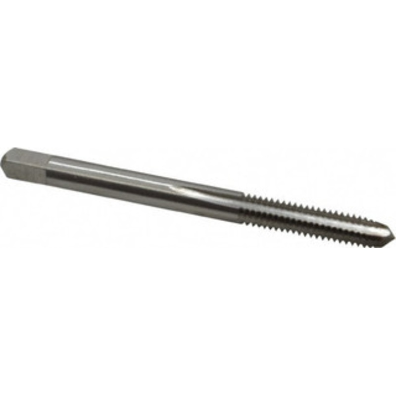 Value Collection #10-28 Plug RH 3B H3 Bright High Speed Steel 4-Flute Straight Flute Hand Tap 2-3/8 OAL, UNS JY4838280 – 04838280