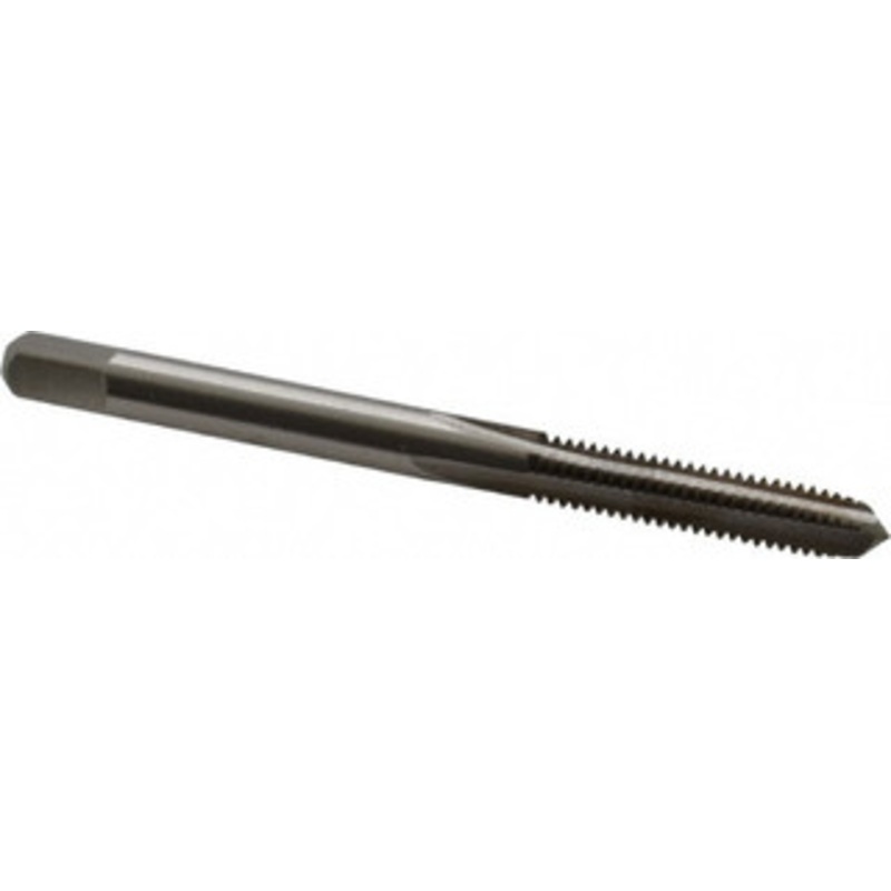 Value Collection #10-30 Plug RH 3B H3 Bright High Speed Steel 4-Flute Straight Flute Hand Tap 2-3/8 OAL, UNS JY4838322 – 04838322
