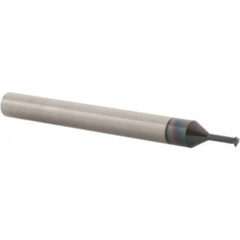 Scientific Cutting Tools Single Profile Thread Mill: #4-40 to #4-64, 40 to 64 TPI, Internal & External, 3 Flutes, Solid Carbide 0.08 Cut Dia, 3/16 Shank Dia, 2 OAL, AlTiN+ Coated SPTM080A – 57568743