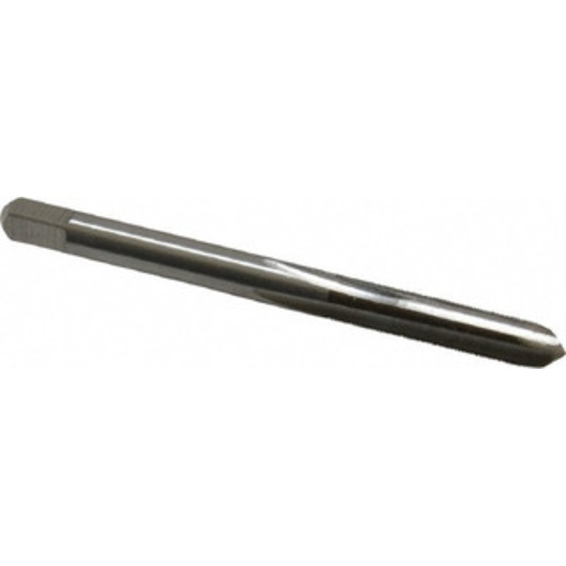 Value Collection #10-80 Plug RH 3B H2 Bright High Speed Steel 4-Flute Straight Flute Hand Tap 2-3/8 OAL, UNS JY4838595 – 04838595