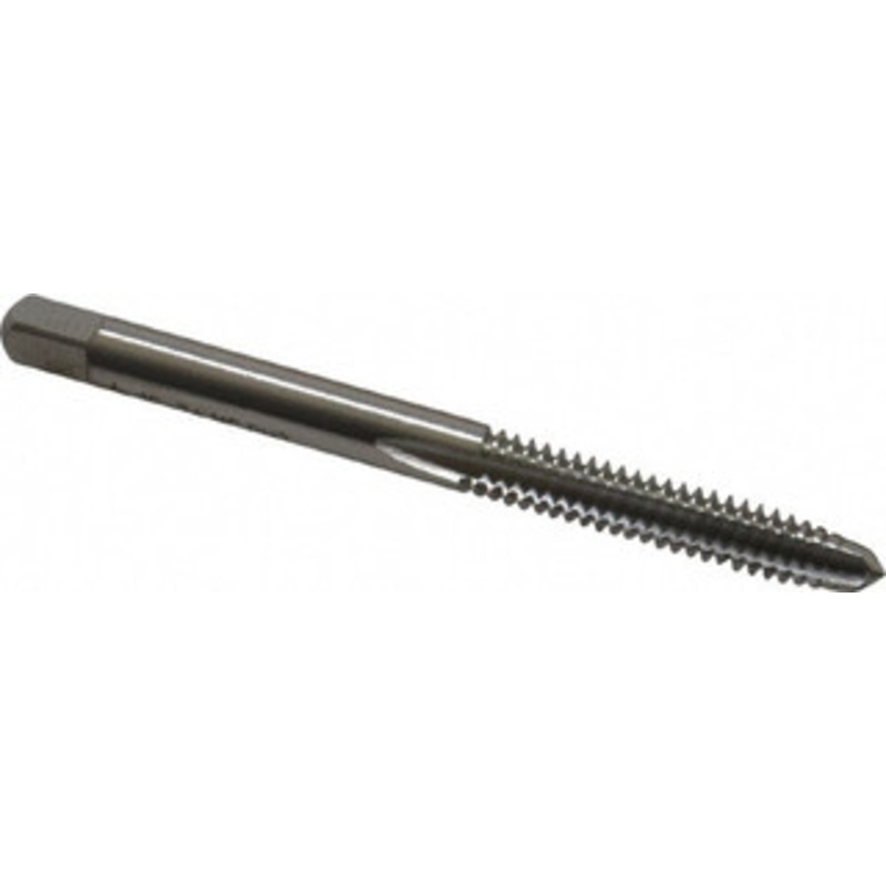 Cleveland Twist Drill #10-24 Plug RH 2B/3B H3 Bright High Speed Steel 3-Flute Straight Flute Hand Tap 2-3/8 OAL, 1/2 Thread Length, UNC, Series 1002 C54327 – 40202681