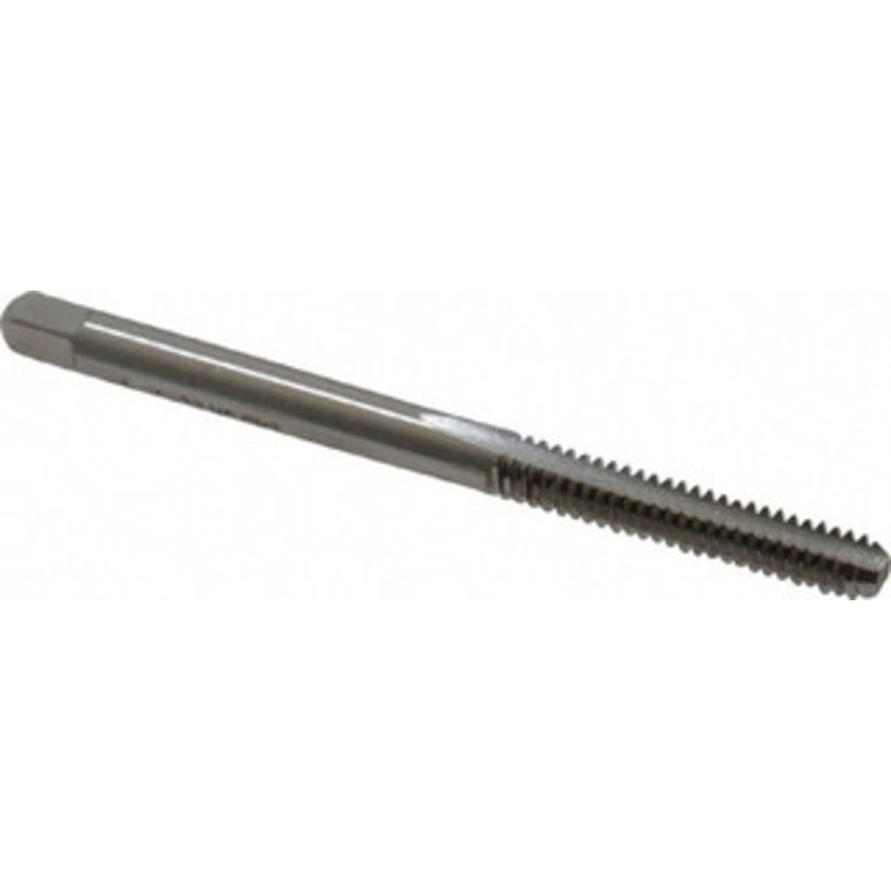 Cleveland Twist Drill #6-32 Bottoming RH 3B H2 Bright High Speed Steel 2-Flute Straight Flute Hand Tap 50.8mm OAL, 0.38 Thread Length, UNC, Series 1003 C54216 – 40201469