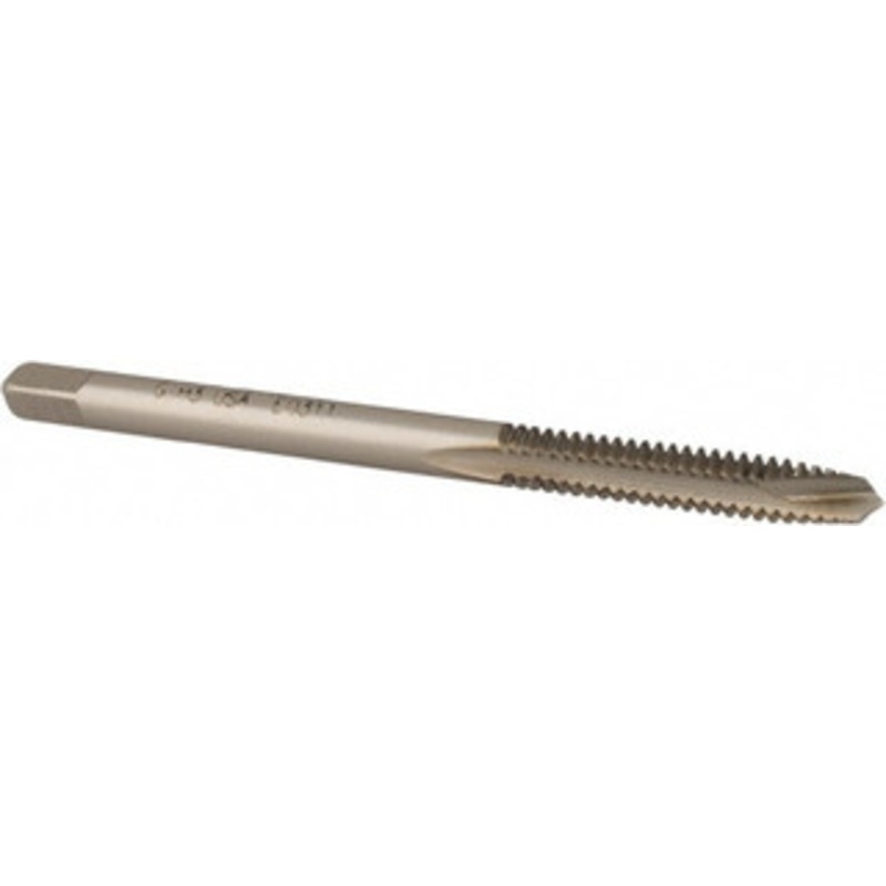 WIDIA Spiral Point Tap: #6-32 UNC, 2 Flutes, Plug Chamfer, 2B/3B Class of Fit, High-Speed Steel, Bright/Uncoated 11/16 Thread Length, 2 OAL, Right Hand, H3, Series 5301 2750210 – 70745104