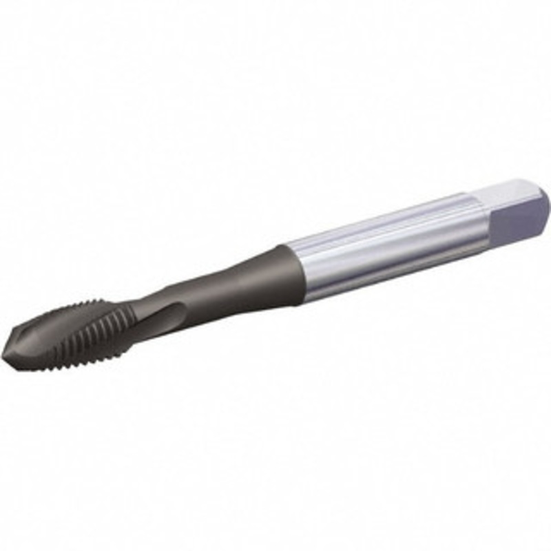 Kennametal Spiral Flute Tap: #10-24 UNC, 3 Flutes, Plug, 2B/3B Class of Fit, Vanadium High Speed Steel, Oxide Coated 12 mm Thread Length, 2-3/8 OAL, Right Hand Thread, H3, Series T690 5705676 – 57456014