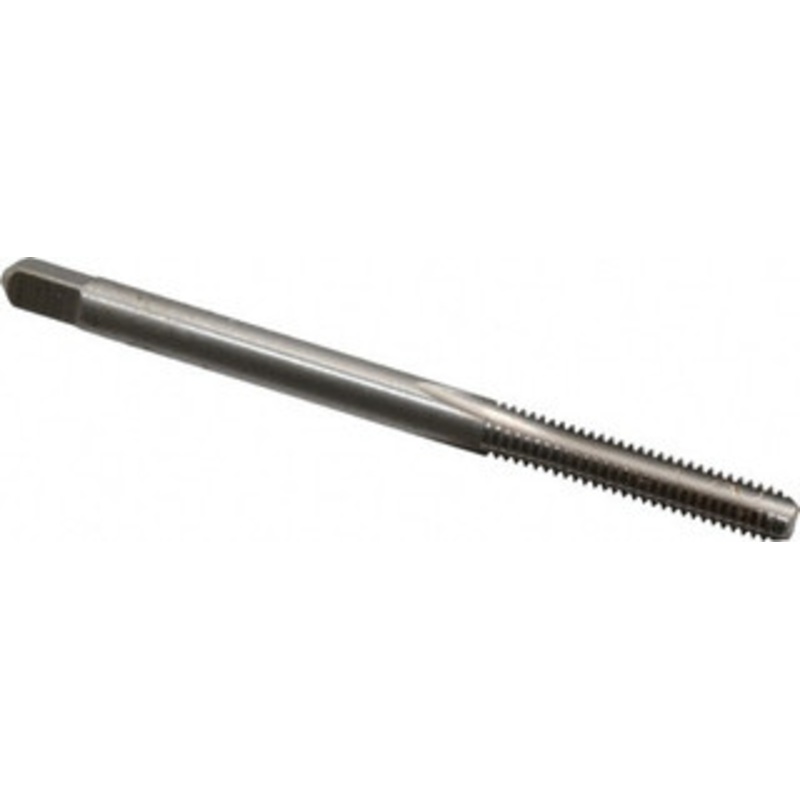 Cleveland Twist Drill #6-40 Bottoming RH 2B/3B H2 Bright High Speed Steel 3-Flute Straight Flute Hand Tap 50.8mm OAL, 0.38 Thread Length, UNF, Series 1003 C54234 – 40201808