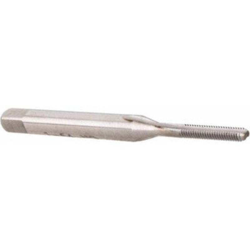 Hertel #1-64 Bottoming RH 2B H2 Bright High Speed Steel 2-Flute Straight Flute Hand Tap 1-11/16 OAL, 3/8 Thread Length, UNC K008019AS – 07678832