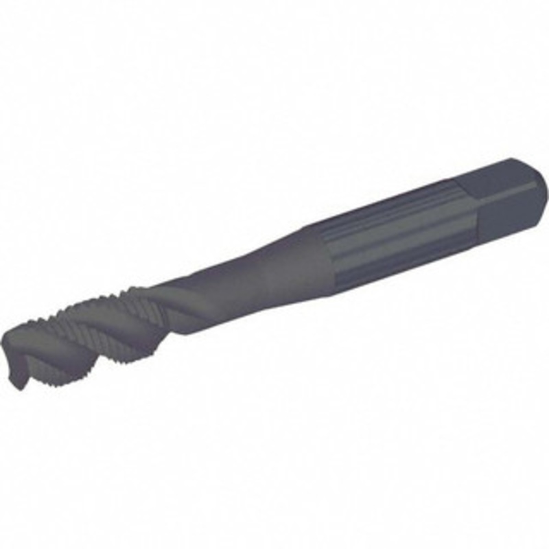 Kennametal Spiral Flute Tap: #10-24, 3 Flutes, Bottoming, Cobalt, Oxide Coated 12.7 mm Thread Length, 60.2 mm OAL, Right Hand Thread, H3 6140791 – 37923133