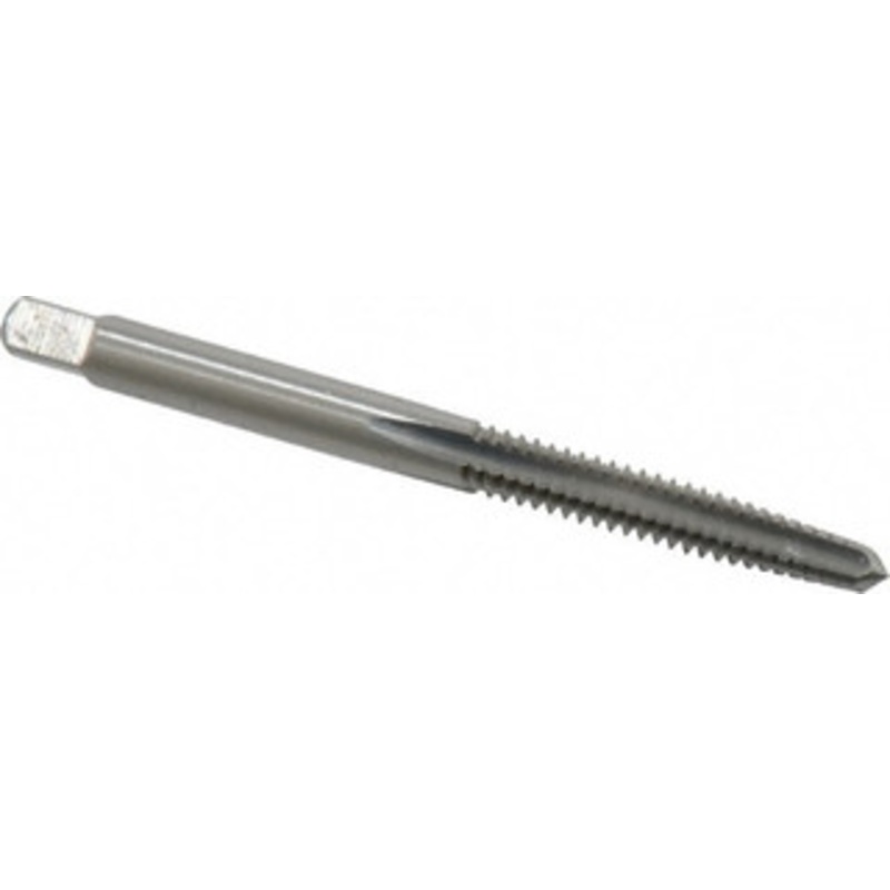 Cleveland Twist Drill #10-24 Taper RH 2B/3B H3 Bright High Speed Steel 4-Flute Straight Flute Hand Tap 2-3/8 OAL, 1/2 Thread Length, UNC, Series 1001 C54329 – 40202723