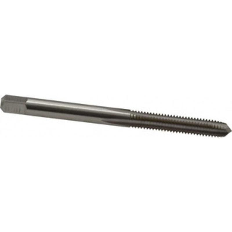 Cleveland Twist Drill #10-32 Plug RH 3B H2 Bright High Speed Steel 4-Flute Straight Flute Hand Tap 2-3/8 OAL, 1/2 Thread Length, UNF, Series 1002 C54349 – 40203044
