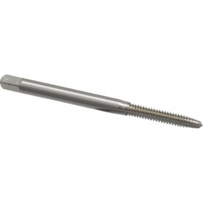 Cleveland Twist Drill #4-40 Plug RH H1 Bright High Speed Steel 2-Flute Straight Flute Hand Tap 1-7/8 OAL, 0.31 Thread Length, UNC, Series 1002 C54142 – 40200925