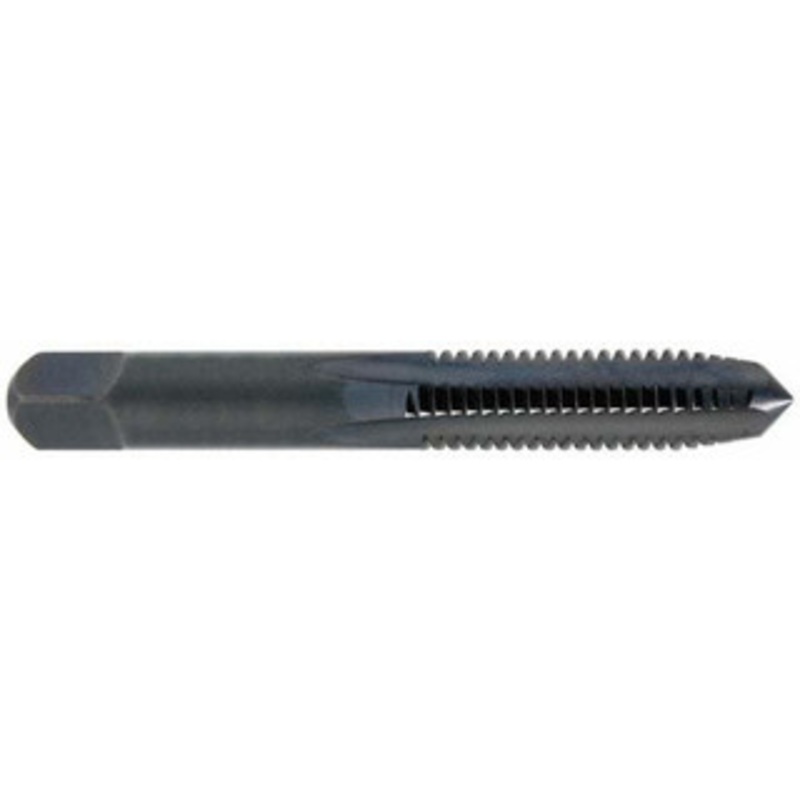 Cleveland Twist Drill #8-32 Plug RH 2B H3 Oxide High Speed Steel 4-Flute Straight Flute Hand Tap 0.38 Thread Length, UNC, Series 1002BO C56002 – 45730264