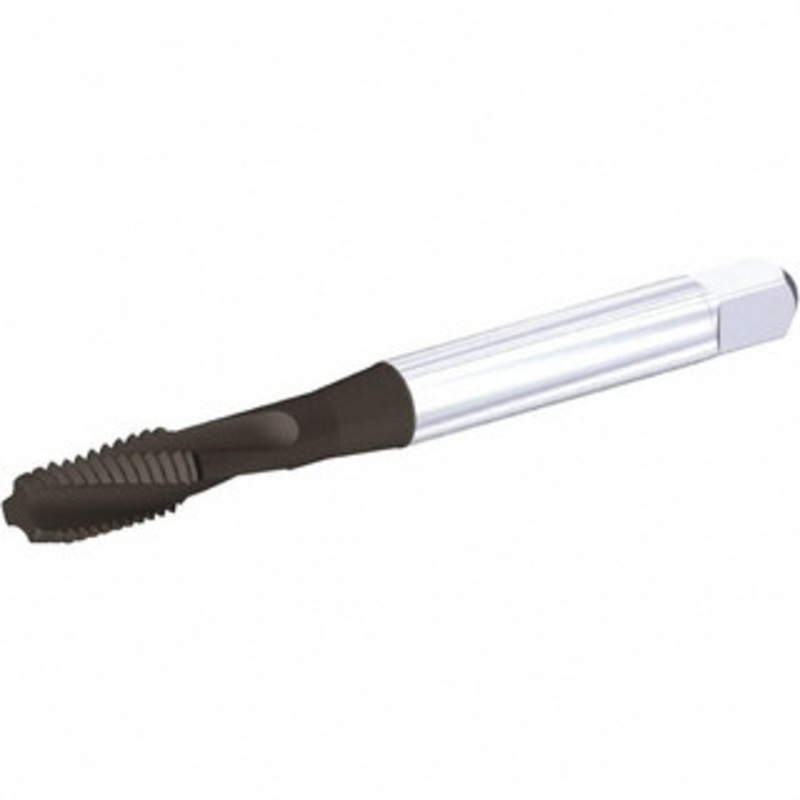 Kennametal Spiral Flute Tap: #2-56 UNC, 3 Flutes, Modified Bottoming, 2B Class of Fit, Vanadium High Speed Steel, TiN/CrC/C Coated 8 mm Thread Length, 45 mm OAL, Right Hand Thread, H2, Series T686 5689976 – 57449977