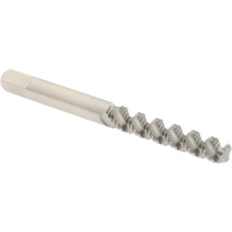Hertel #8-32 UNC, 3 Flute, 52 Helix, Bottoming Chamfer, Bright Finish, High Speed Steel Spiral Flute STI Tap 2-3/8 OAL K007314AS – 87151734