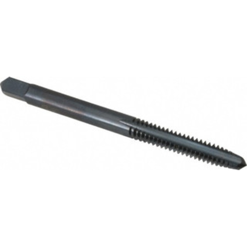 Cleveland Twist Drill #10-24 Plug RH 2B H3 Oxide High Speed Steel 4-Flute Straight Flute Hand Tap 1/2 Thread Length, UNC, Series 1002BO C56004 – 45730272