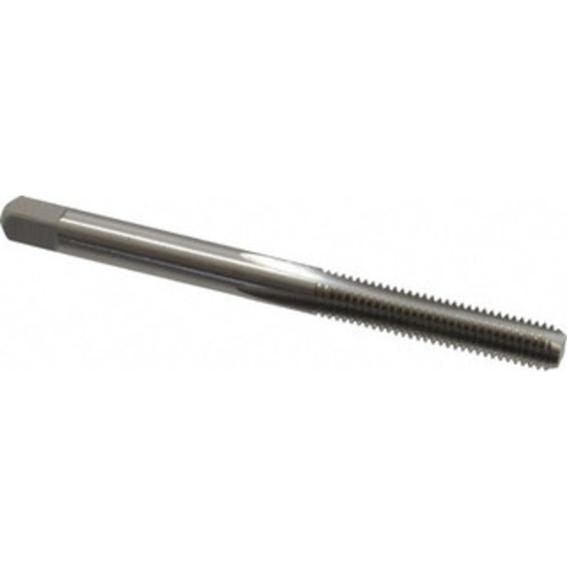 Cleveland Twist Drill #10-32 Bottoming RH 2B H3 Bright High Speed Steel 4-Flute Straight Flute Hand Tap 2-3/8 OAL, 1/2 Thread Length, UNF, Series 1003 C54358 – 40203226