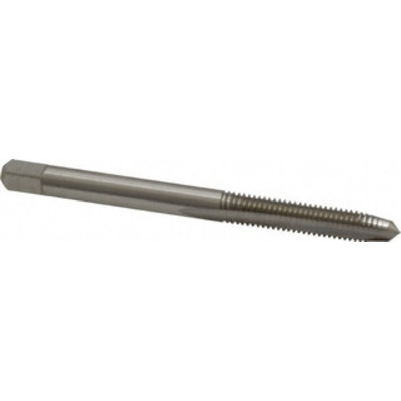 Cleveland Twist Drill #10-32 Plug RH 2B H3 Bright High Speed Steel 2-Flute Straight Flute Hand Tap 2-3/8 OAL, 1/2 Thread Length, UNF, Series 1002 C54352 – 40203101