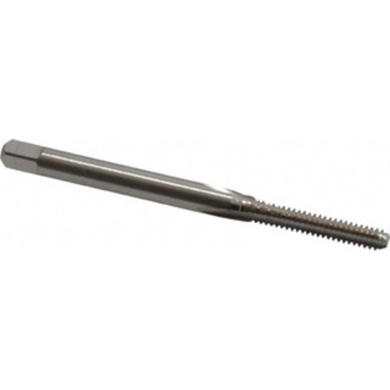 Cleveland Twist Drill #4-40 Bottoming RH 2B/3B H2 Bright High Speed Steel 3-Flute Straight Flute Hand Tap 1-7/8 OAL, 0.31 Thread Length, UNC, Series 1003 C54151 – 40201022