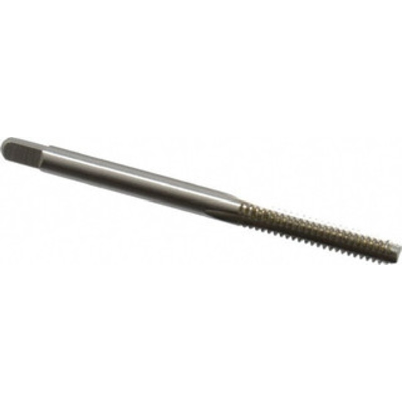 Cleveland Twist Drill #6-32 Bottoming RH 3B H2 Bright High Speed Steel 3-Flute Straight Flute Hand Tap 50.8mm OAL, 0.38 Thread Length, UNC, Series 1003 C54219 – 40201527