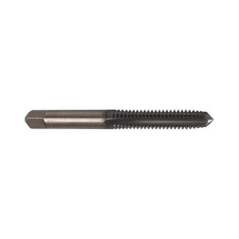 Cleveland Twist Drill #8-32 Plug RH 2B H3 TiCN High Speed Steel 4-Flute Straight Flute Hand Tap 0.38 Thread Length, UNC, Series 1002TICN C56056 – 45730454