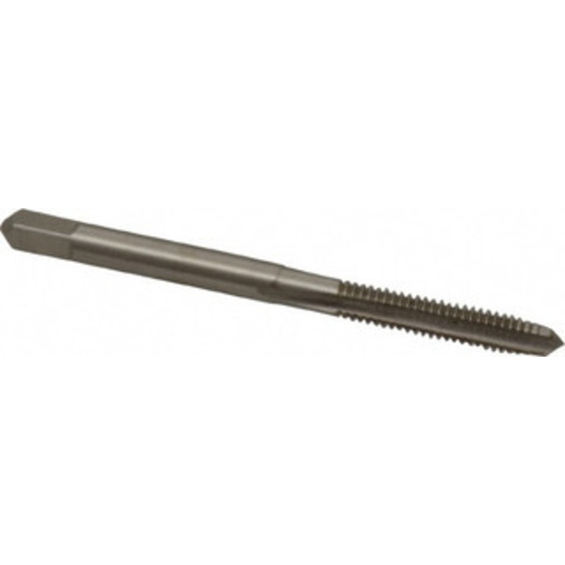 Hertel #8-32 Plug RH H7 Bright High Speed Steel 3-Flute Straight Flute Hand Tap 2-1/8 OAL, 3/4 Thread Length, 0.003 Oversize, UNC K1001190951 – 85066454