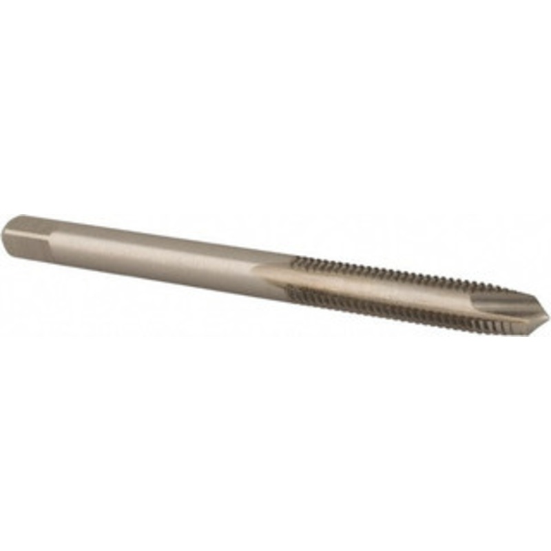 WIDIA Spiral Point Tap: #10-32 UNF, 2 Flutes, Plug Chamfer, 2B/3B Class of Fit, High-Speed Steel, Bright/Uncoated 7/8 Thread Length, 2-3/8 OAL, Right Hand, H3, Series 5301 2750175 – 70745112