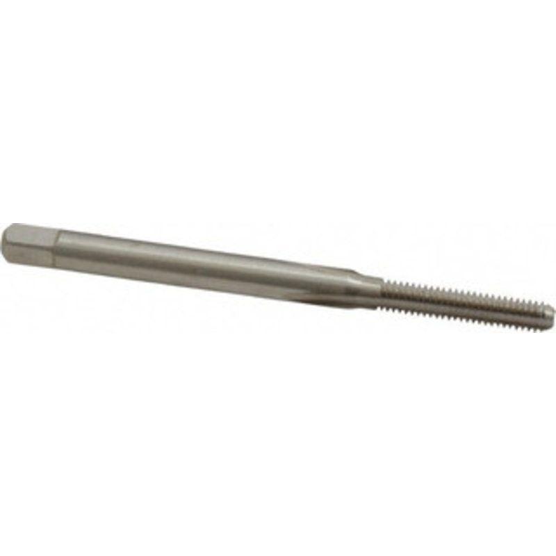 Cleveland Twist Drill #4-48 Bottoming RH 2B H2 Bright High Speed Steel 3-Flute Straight Flute Hand Tap 1-7/8 OAL, 0.31 Thread Length, UNF, Series 1003 C54155 – 40201105