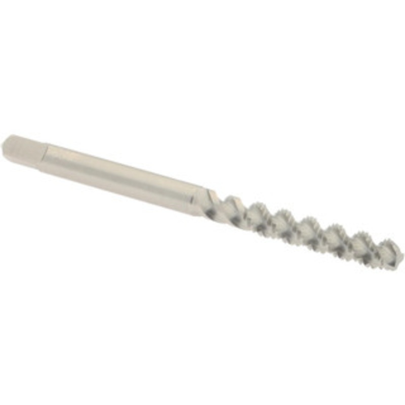 Hertel #4-40 UNC, 3 Flute, 52 Helix, Bottoming Chamfer, Bright Finish, High Speed Steel Spiral Flute STI Tap 2 OAL K007304AS – 87151718