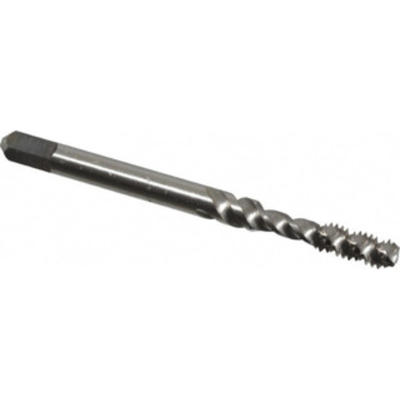 Kennametal Spiral Flute Tap: #8-32 UNC, 3 Flutes, Bottoming, 2B Class of Fit, Vanadium High Speed Steel, Bright/Uncoated 3/8 Thread Length, 2.13 OAL, Right Hand Thread, H3 4129962 – 88205745