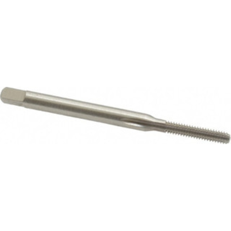 Cleveland Twist Drill #3-48 Bottoming RH 2B H2 Bright High Speed Steel 3-Flute Straight Flute Hand Tap 1.813 OAL, 12.7mm Thread Length, UNC, Series 1003 C54117 – 40200727