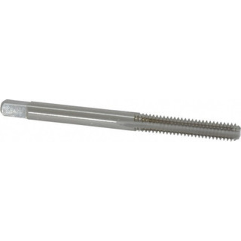 Cleveland Twist Drill #8-32 Bottoming RH 2B H3 Bright High Speed Steel 4-Flute Straight Flute Hand Tap 2-1/8 OAL, 19.05mm Thread Length, UNC, Series 1003 C54279 – 40202228