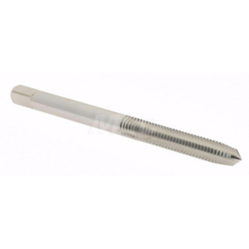 Hertel #10-32 Plug RH H1 Bright High Speed Steel 4-Flute Straight Flute Hand Tap 2-3/8 OAL, 7/8 Thread Length, UNF K008257AS – 07677743