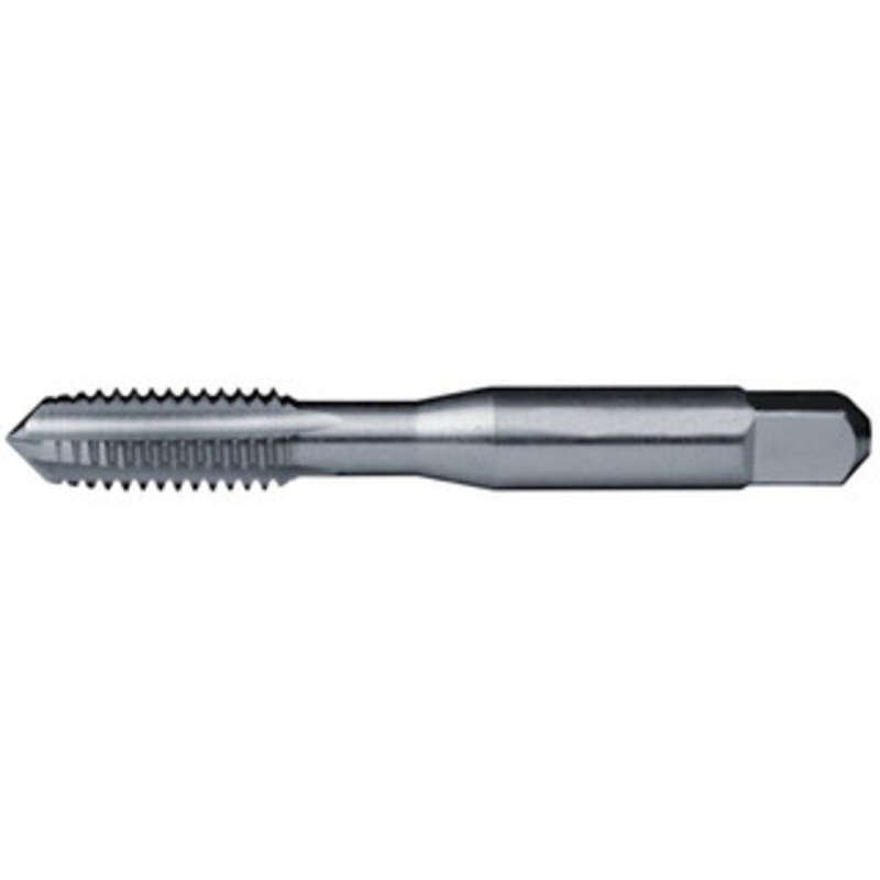 Cleveland Twist Drill #10-32 Plug RH 2B H3 Bright High Speed Steel 4-Flute Straight Flute Hand Tap 2-3/8 OAL, 1/2 Thread Length, UNF, Series 1002 C54357 – 40203200