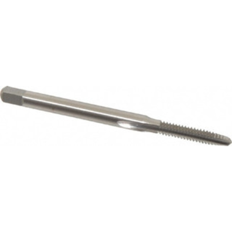 Cleveland Twist Drill #4-40 Plug RH 2B/3B H2 Bright High Speed Steel 2-Flute Straight Flute Hand Tap 1-7/8 OAL, 0.31 Thread Length, UNC, Series 1002 C54147 – 40200941