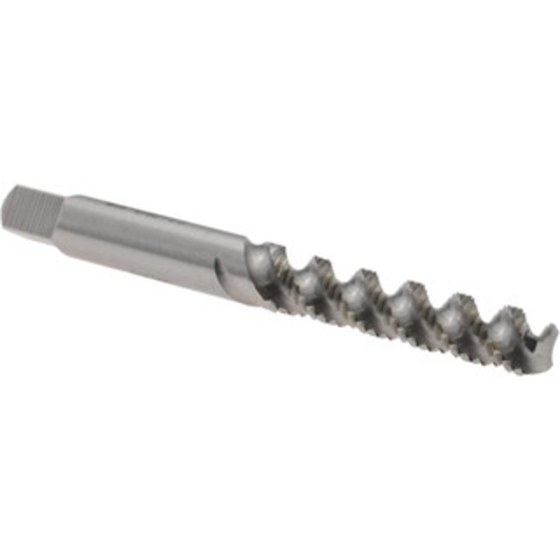 HeliCoil #10-32 UNF, 3 Flute, Bottoming Chamfer, Bright Finish, High Speed Steel Spiral Flute STI Tap Right Hand Flute, 2-1/2 OAL, 0.255 Shank Diam, 1 Thread Length, 3B Class of Fit 5906-3 – 64832553