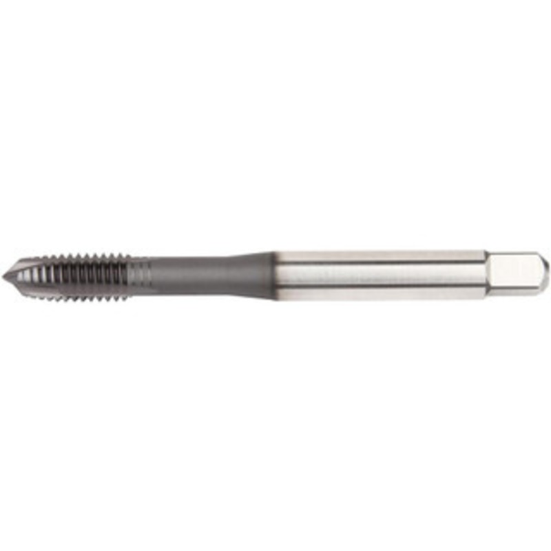 WIDIA Spiral Point Tap: #10-32 UNF, 2 Flutes, Plug Chamfer, 3B Class of Fit, High-Speed Steel-E, TiN Coated 0.4800 Thread Length, 2.7559 OAL, Right Hand, 3B, Series VT-SPO 5472645 – 93301950