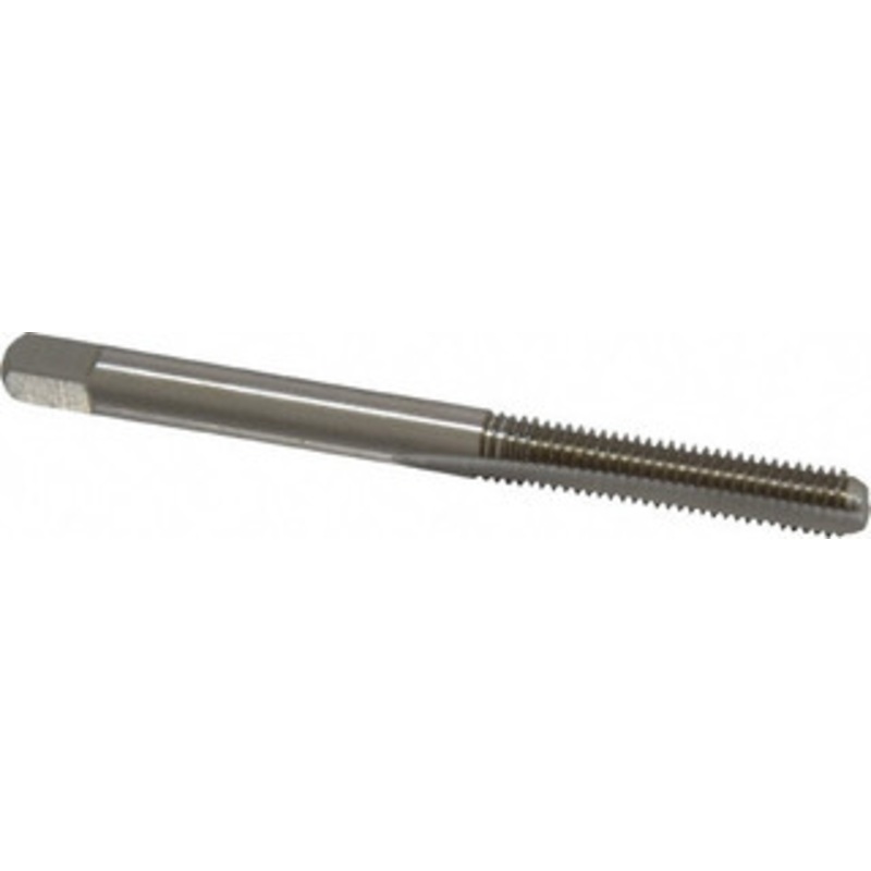 Cleveland Twist Drill #10-32 Bottoming RH 2B H3 Bright High Speed Steel 2-Flute Straight Flute Hand Tap 2-3/8 OAL, 1/2 Thread Length, UNF, Series 1003 C54353 – 40203127