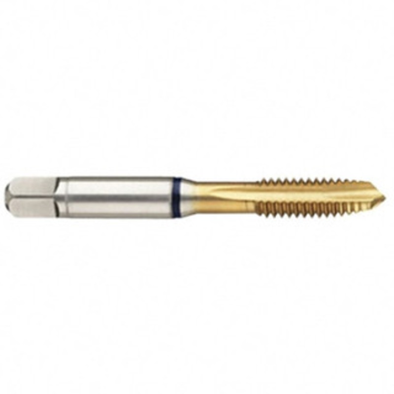 Guhring #4-40 Plug RH 2B H2/H3 TiN High Speed Steel 2-Flute Straight Flute Hand Tap 2.205 OAL, UNC, Series 3928 9039280028450 – 98855869