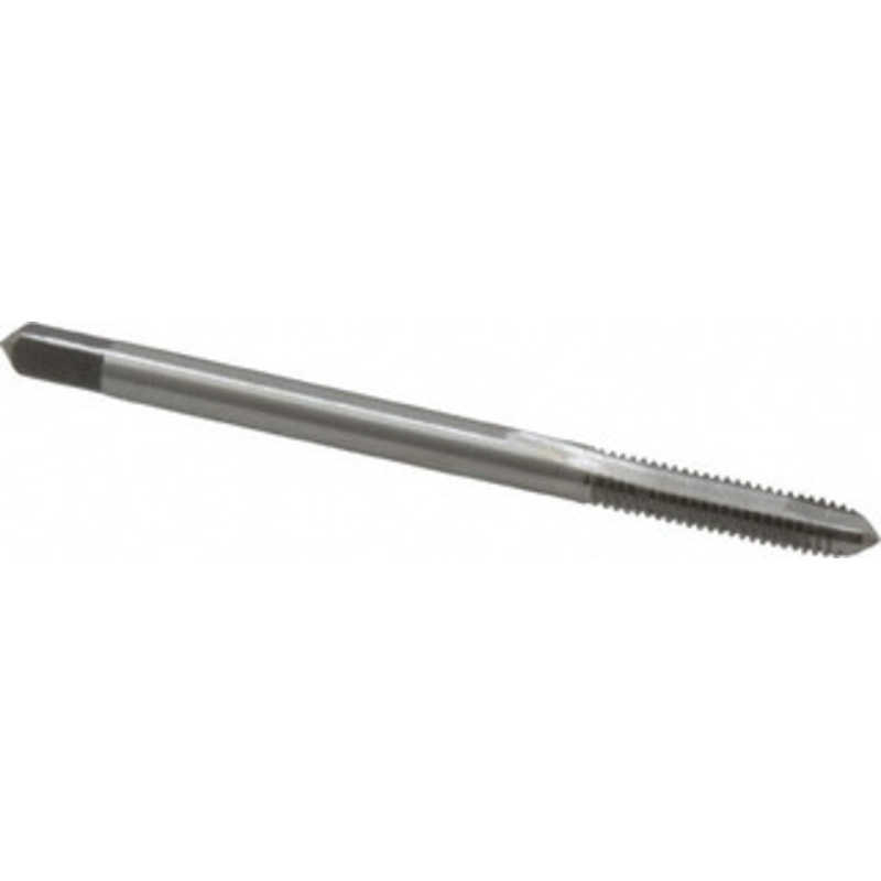Value Collection #6-40 UNF 2B/3B 2 Flute Bright Finish High Speed Steel Spiral Point Tap Plug Chamfer, Right Hand Thread, 2 OAL, 11/16 Thread Length, H2 MSC-04506408 – 04506408